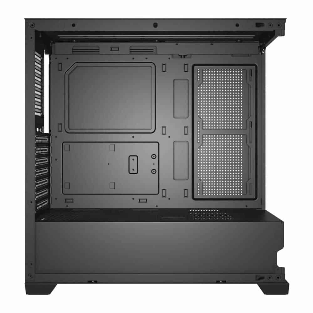 (image for) CiT Sense Black Mid Tower Tempered Glass PC Gaming Case